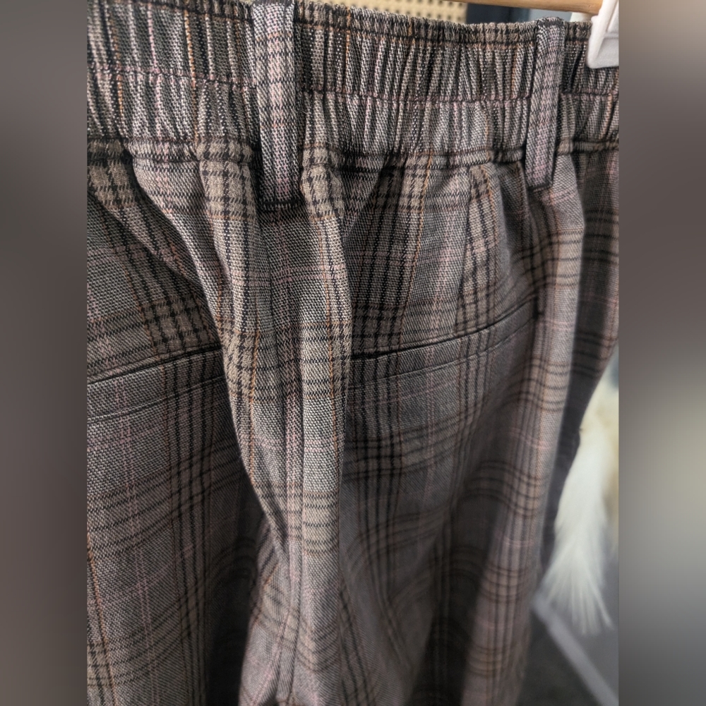 Madewell Plaid Trouser Pants 🤎 View 6